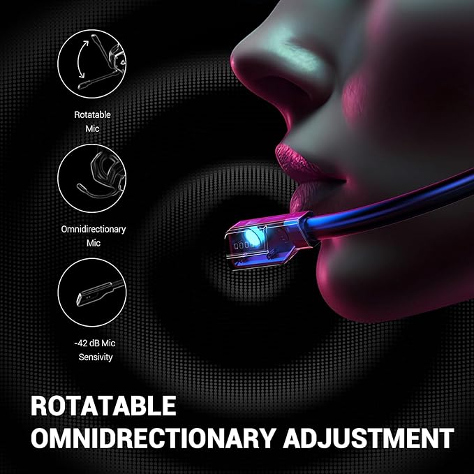 EKSA E1000 V2 Gaming Headset, PC Headset - Image 4