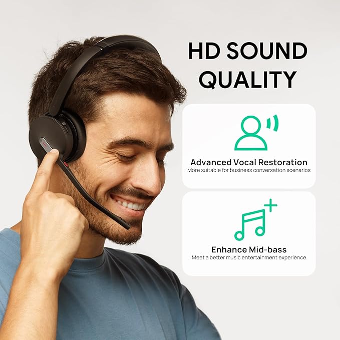 Yealink BH70 Dual Wireless Headset - Image 2
