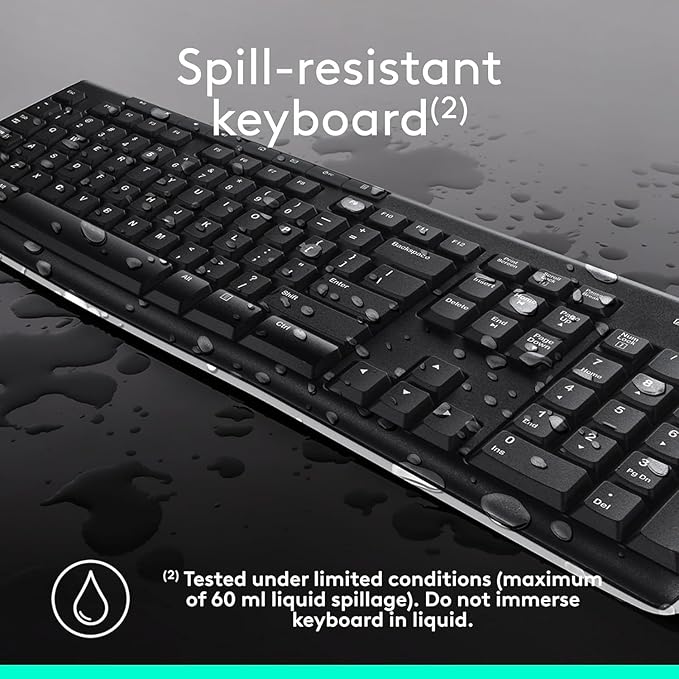 Logitech MK270 Wireless Keyboard and Mouse Combo - Image 8