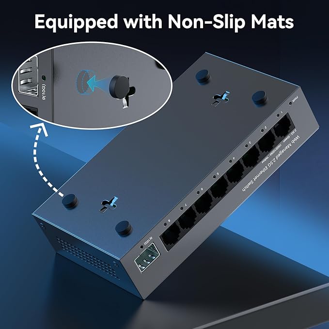 8 Port 2.5G Managed Ethernet Switch - Image 7