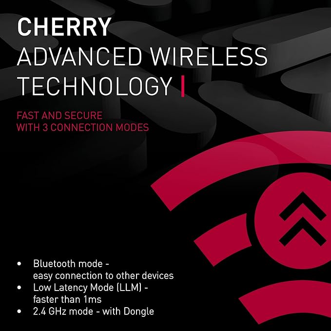 Cherry MX 3.0S Wireless Mechanical Gaming Keyboard. Aluminum Housing Built - Image 3