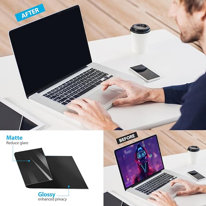 Magnetic Laptop Privacy Screen Filter 16 inch - Image 5