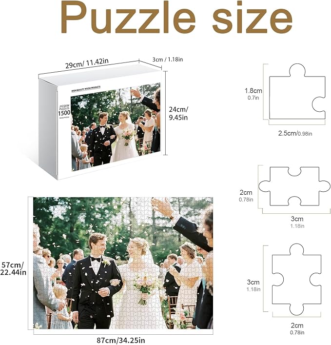 Personalized Photo Puzzle with Glossy Finish – Custom Jigsaw Puzzle - Image 3