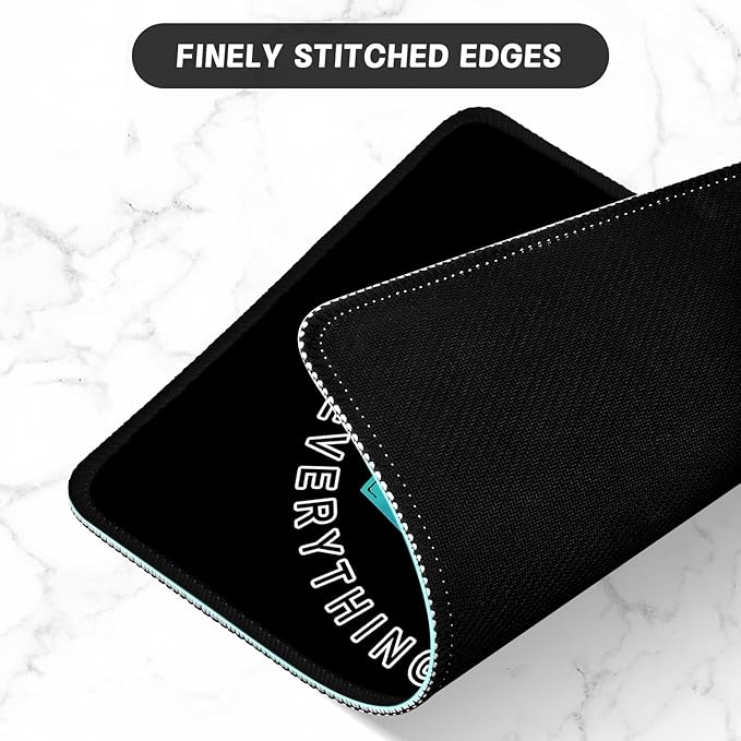 ITNRSIIET Mouse Pad with Stitched Edge Premium Textured Smooth Precise - Image 4