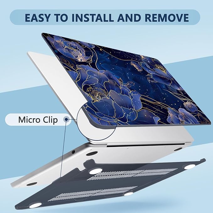 Compatible with MacBook Air 13.6 inch Case, M4 A3240/M3 A3113/M2 A2681 - Image 3