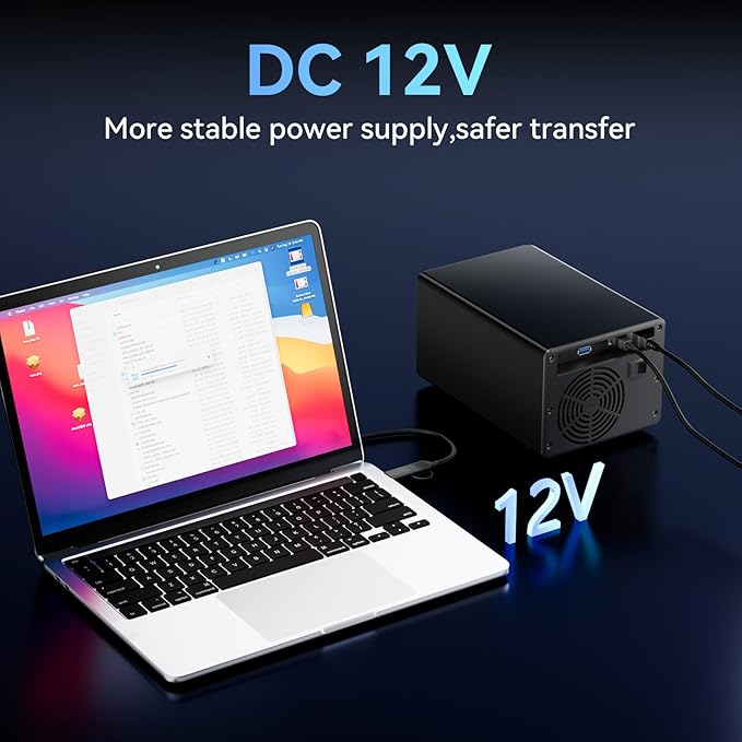 3 Bay Hard Drive Enclosure - Image 9