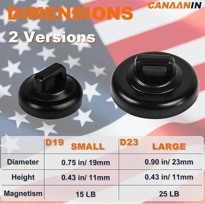 Magnet Zip Tie Mount Clips Magnetic Zip Ties Mount Base Holder Strong Wire - Image 8