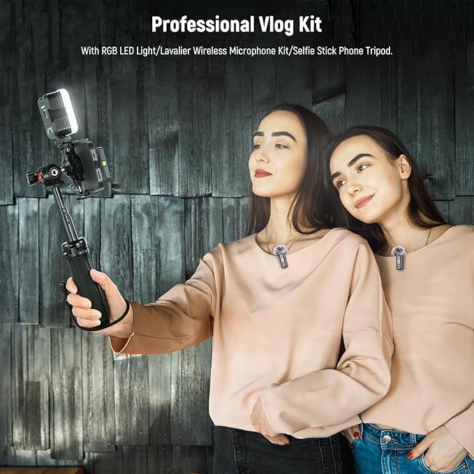 NEEWER PA048 Vlogging Kit for iPhone Android Podcast YouTube - Image 2