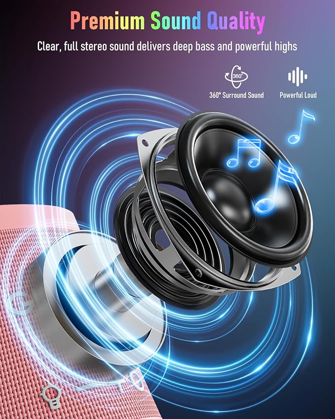 Portable Bluetooth Speaker Wireless - Image 2