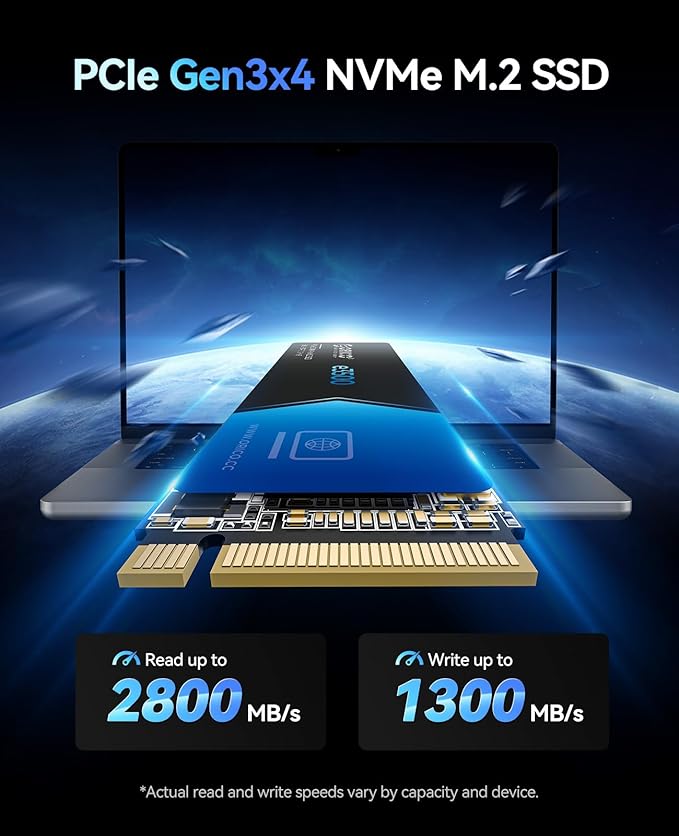 ORICO 512GB M.2 NVMe SSD, PCIe Gen3x4 M2 2280 SSD, 3D NAND Flash Internal Solid - Image 2