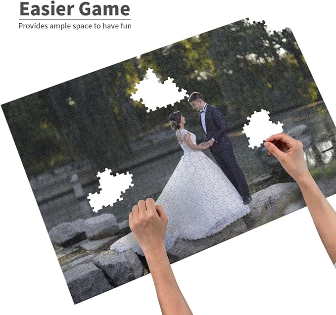 Custom Jigsaw Puzzle from Photos 300/500/1000 Pieces Personalized Wooden - Image 2