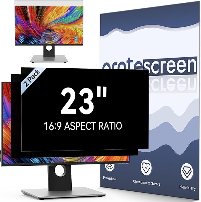 23 Inch Computer Privacy Screen Filter by Protescreen