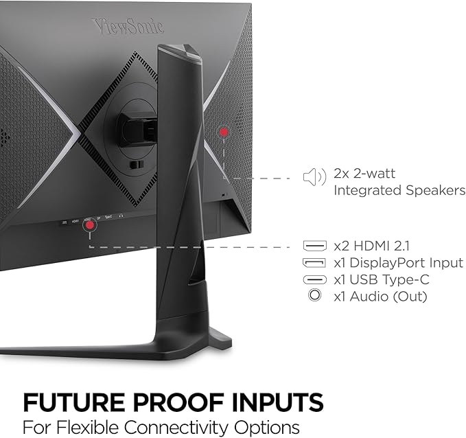 ViewSonic XG2736-2K 27 Inch 1440p IPS Gaming Monitor - Image 7