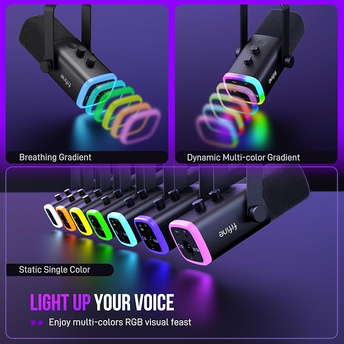 FIFINE USB/XLR Dynamic Microphone - Image 5