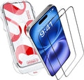 Screen Protector for iPhone 16 – Full Edge-to-Edge Protection Tempered Glass by Intaleo