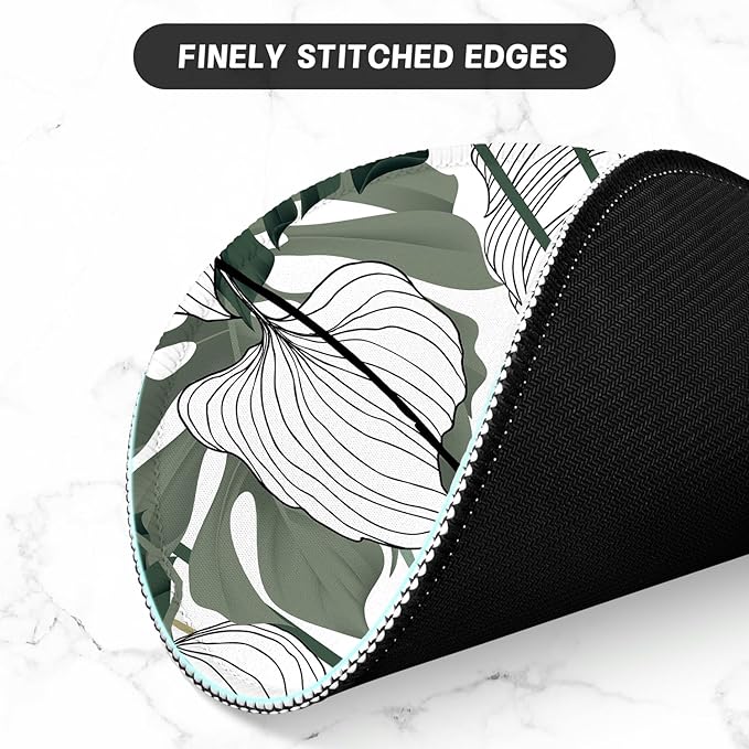 ITNRSIIET Round Mouse Pad with Stitched Edge Premium-Textured Waterproof - Image 4