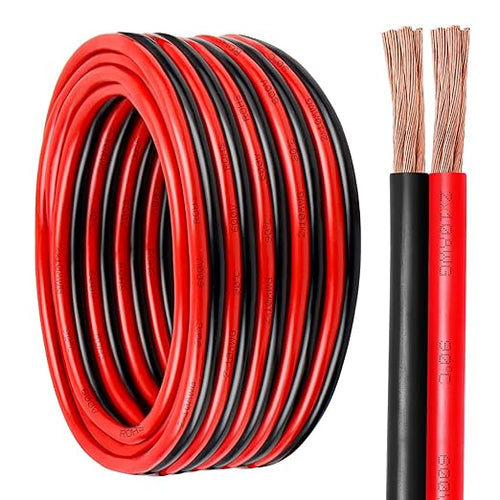 10 Gauge Wire 2 Conductors Copper Wire, 10 AWG Battery Cable Oxygen Free Copper by SimpleandPractical
