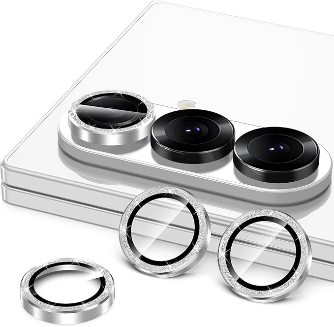 for Samsung Galaxy Z Fold 7 Camera Lens Protector, Individual Metal Ring - Image 2