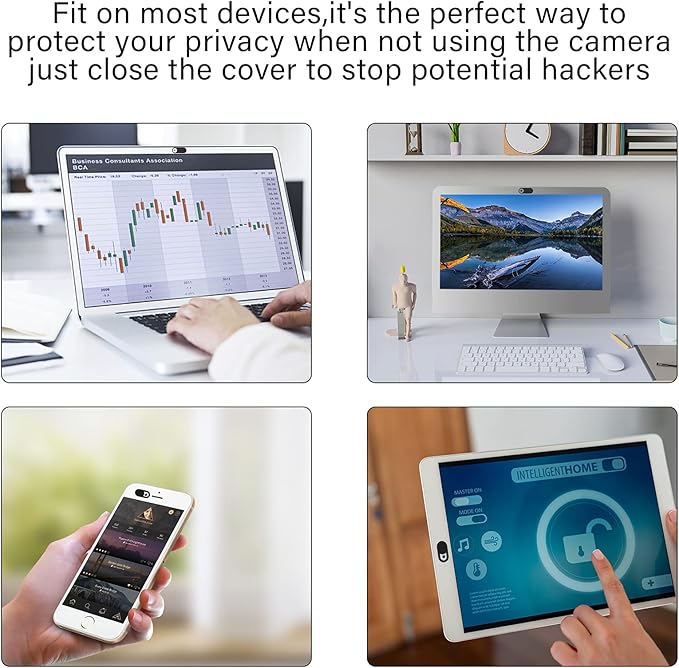 Laptop Camera Cover Slide, 12 Pack Webcam Cover, Phone Camera Cover, Ultra-Thin - Image 5