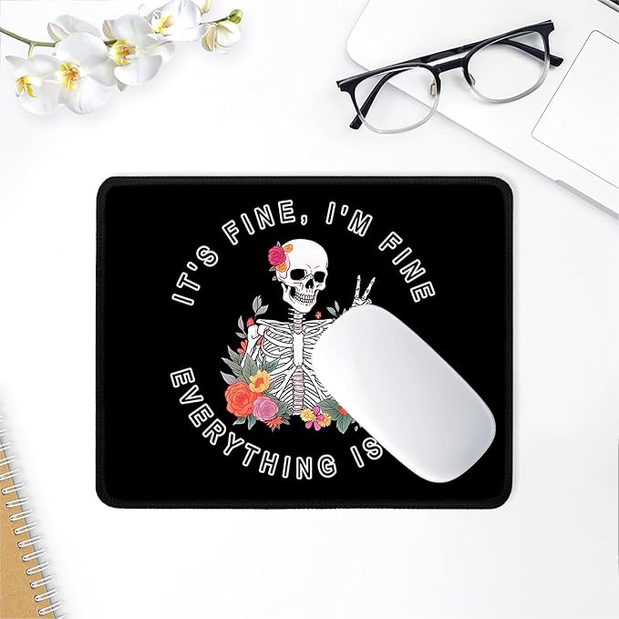 ITNRSIIET Mouse Pad with Stitched Edge Premium Textured Smooth Precise - Image 6