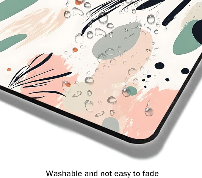 Mouse Pad, Cute Aesthetics Art Boho Mouse Pads - Image 4
