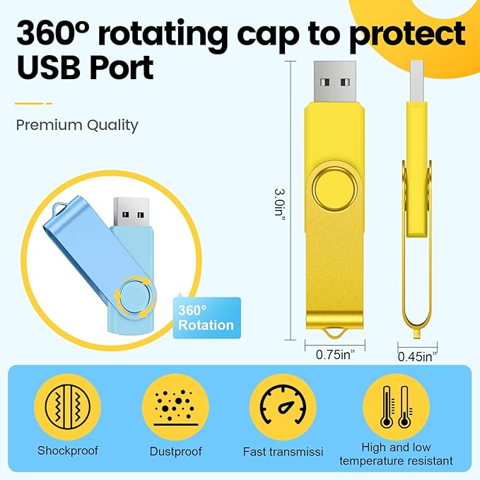 Kepmem 64GB Flash Drive 10 Pack - Image 5