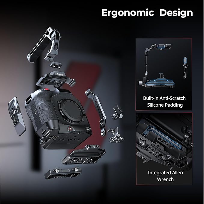 SmallRig Cage Kit for Canon C80, Modular Design - Image 3