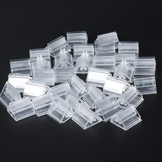 50pcs Clear Game Card Stands Plastic Game Piece Holder - Image 2