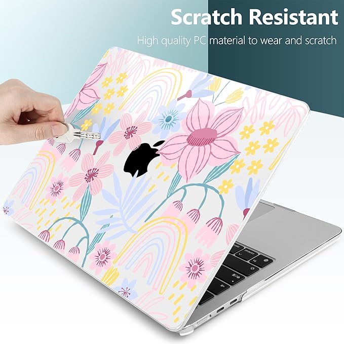 TWOLSKOO Compatible with M4 MacBook Air 13.6 inch Case 2025-2022 Release M4 - Image 4