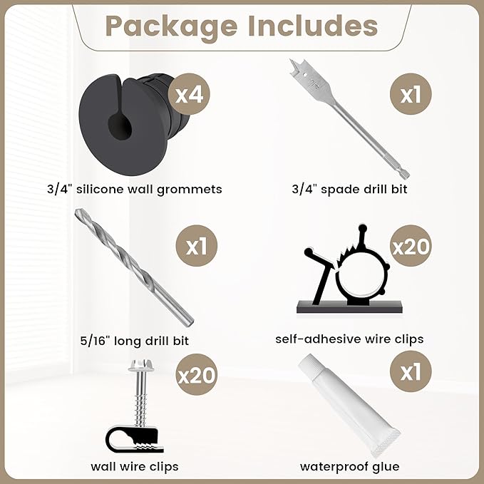 Starlink Cable Grommet Routing Kit - Image 2