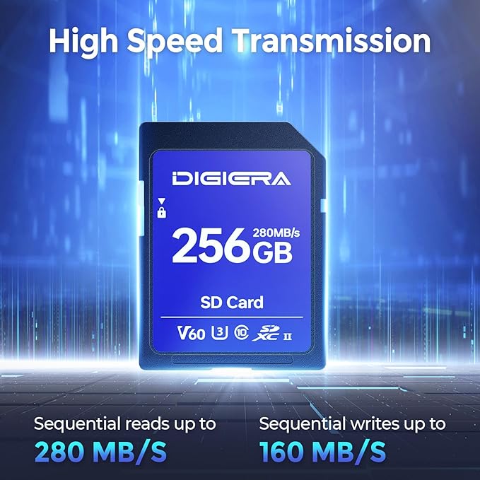 256GB LSU100 SDXC UHS-II Memory Card - Image 2