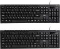 Rii RK907 Ultra-Slim Compact USB Wired Keyboard by Rii