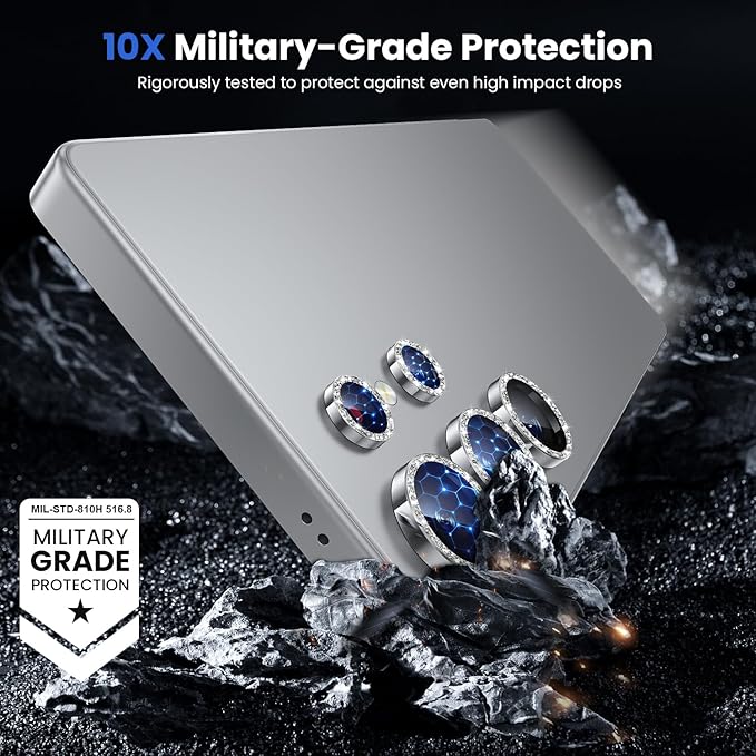 WSKEN for Samsung Galaxy S25 Ultra Camera Lens Protector - Image 4