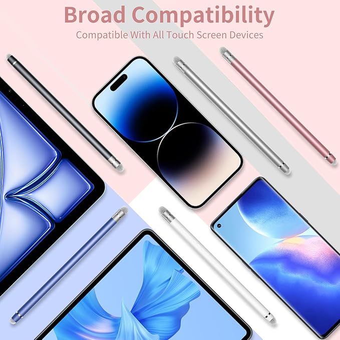 Stylus Pen for Touchscreen, 2-in-1 High Sensitivity & Precision Stylus Pen - Image 6
