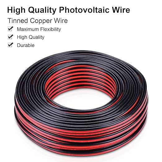 10 Gauge Wire 200FT Tinned Copper Wire-2 Conductor Parallel Wire Insulated - Image 7