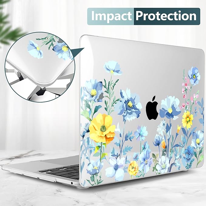 TWOLSKOO Compatible with MacBook Pro 13 inch Case 2023-2016 A2338 M2/M1 A2251 - Image 6