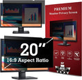 20 Inch Privacy Screen Filter for Widescreen 16:9 Monitor | Privacy Shield | by APeiSi