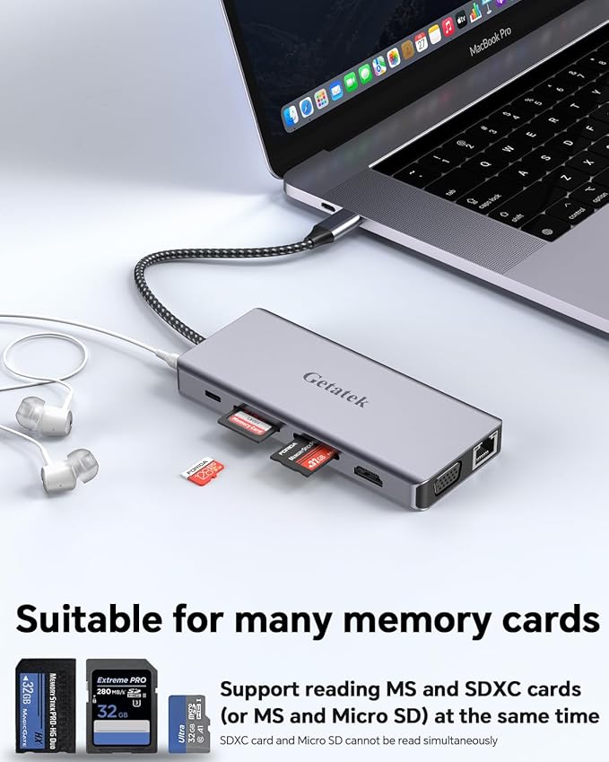 Getatek12-in-1 Docking Station - Image 8
