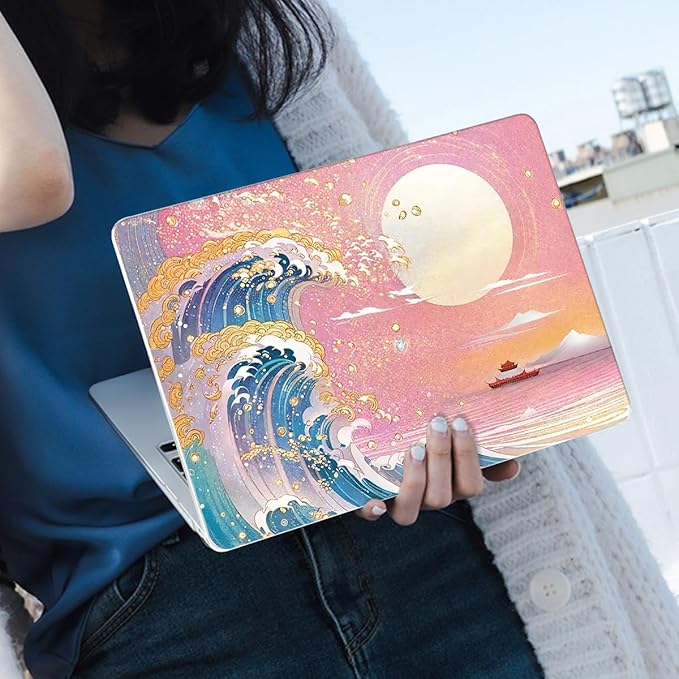 Compatible with 2018 2019 2020 2021 MacBook Air 13 inch Case M1 A2337 A2179 - Image 7