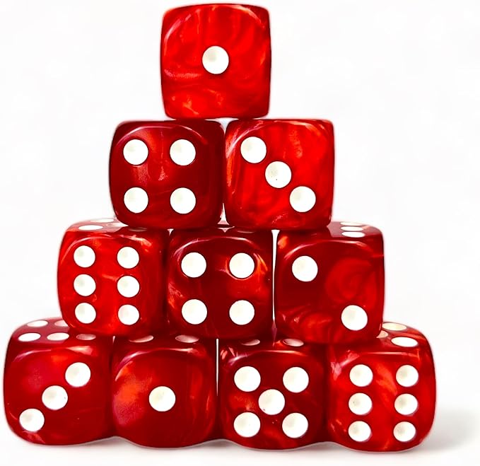 Luck Lab 10 Piece D6 Dice Pack by LuckLab
