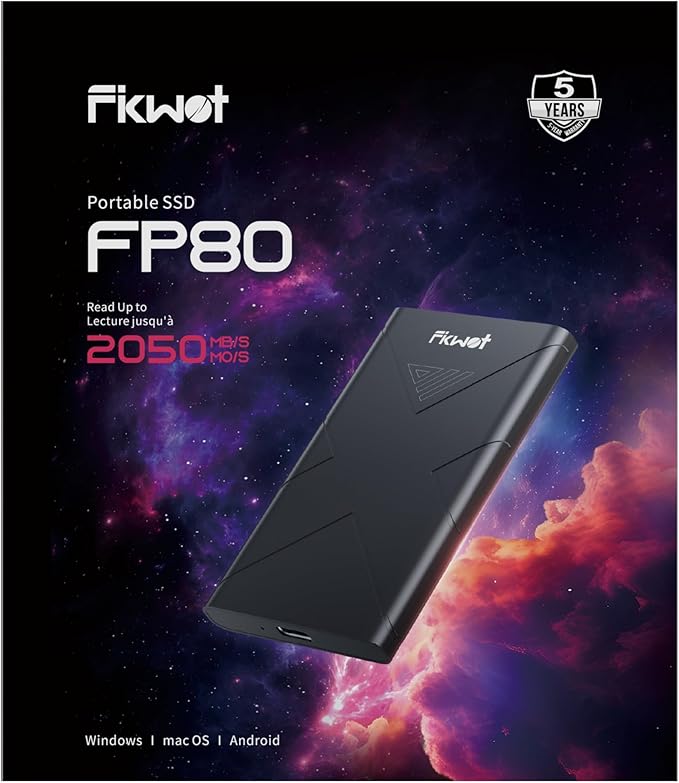 2TB External SSD, Portable SSD, USB 3.2 Gen2x2 External Solid State Drives - Image 9