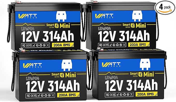 48V 314Ah Mini LiFePO4 Lithium Battery by Wattcycle