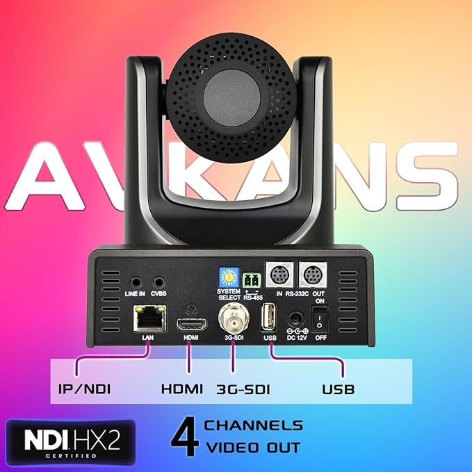 AVKANS NDI PTZ Camera - Image 3