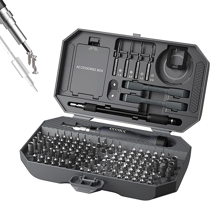 Precision Screwdriver Set, Laptop Screwdriver Kit, JAKEMY 164 in 1 Professional by JAKEMY