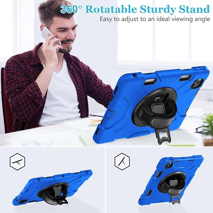 Case for iPad Pro 11 Inch 2022/2021/ 2020/2018: Silicone Cover for iPad 11 Inch - Image 3