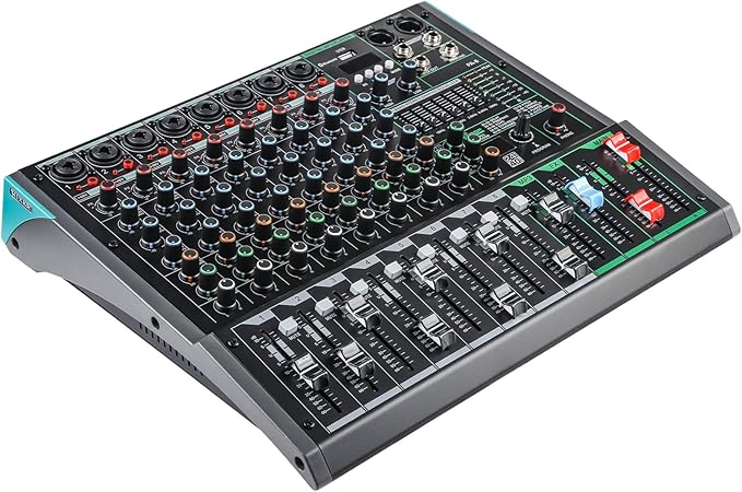 8 Channel Dj Mixer, Dj Board for Pa Stage systems - Image 6