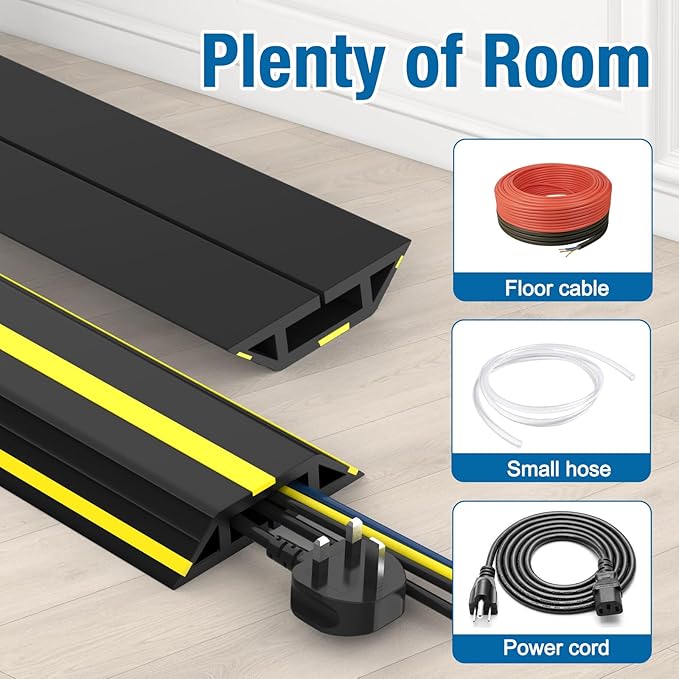 Eapele 4 ft Cable Protector Cord Cover - Image 7