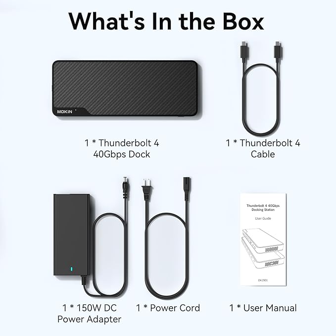 MOKiN Thunderbolt 4 Dock - Image 8