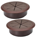 2 Pcs Desk Grommet 3-1/8" / 80 mm, Desk Hole Cover by EASYEAH