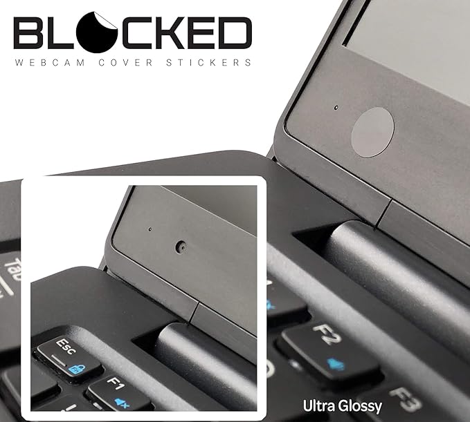Webcam/Camera Vinyl Covers | 57 Low-Tack Reusable Webcam Sticker | 3-Sizes | - Image 5